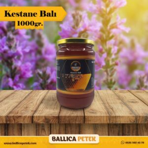 Kestane Balı 1000gr - Ballıca Petek