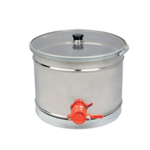 1 Tenekelik Bal Dinlendirme Kazanı 430 Krom