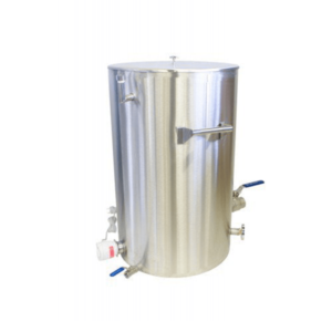 Lyson - Isıtıcılı Bal Eritme Dinlendirme Kazanı - 200 Kg / Paslanmaz Çelik Vanalı / Kulplu
