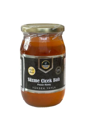 Süzme Çiçek Balı (500gr) - Yüksek Yayla - Ürün Fotoğrafı 1